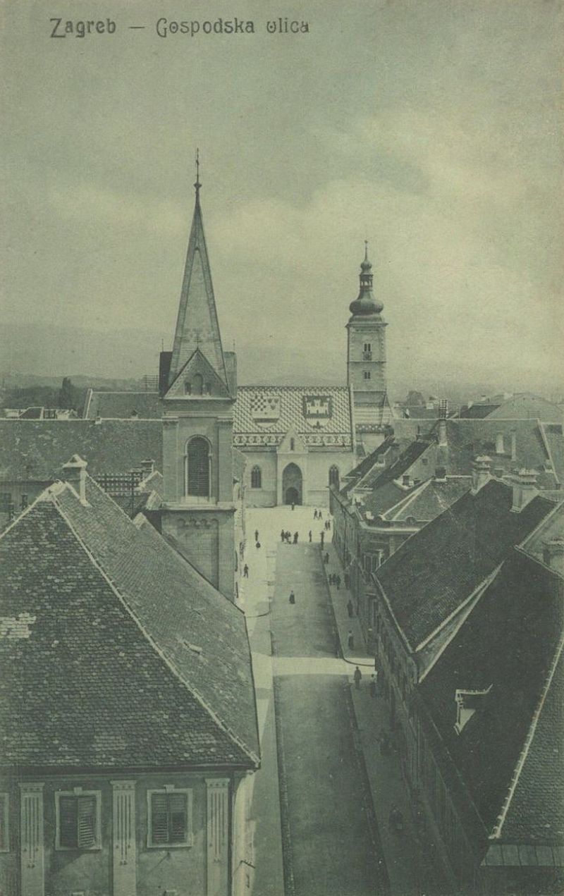 Gospodska ulica (današnja Ćirilometodska) 1907. godine